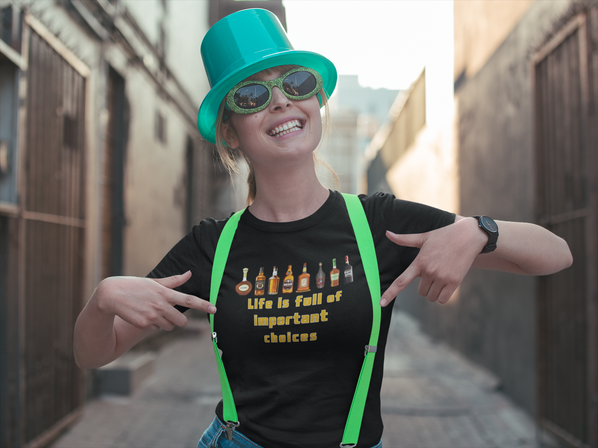 T-Shirt — "Life Is Full of Important Choices"