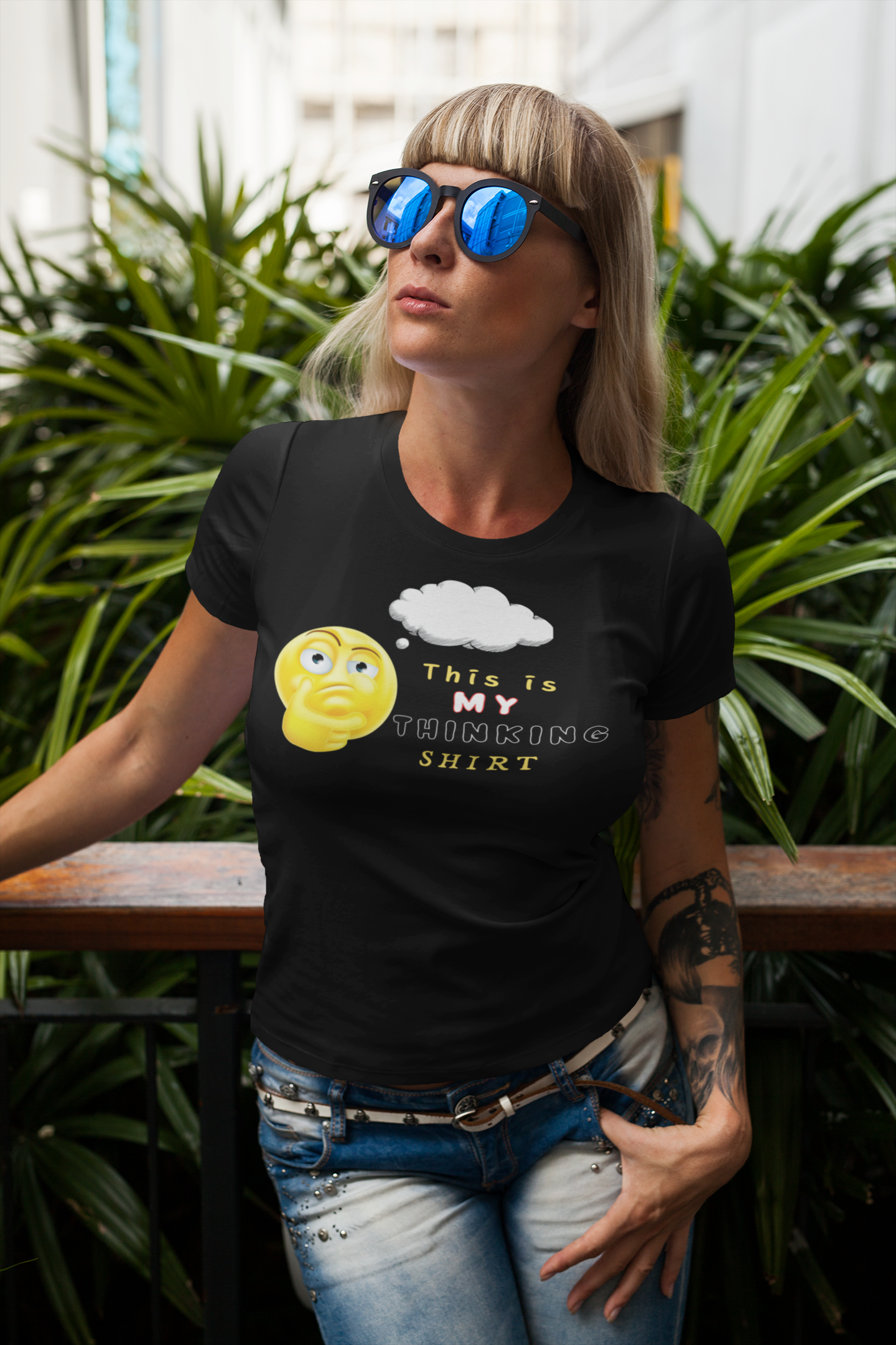 “This Is My Thinking Shirt”