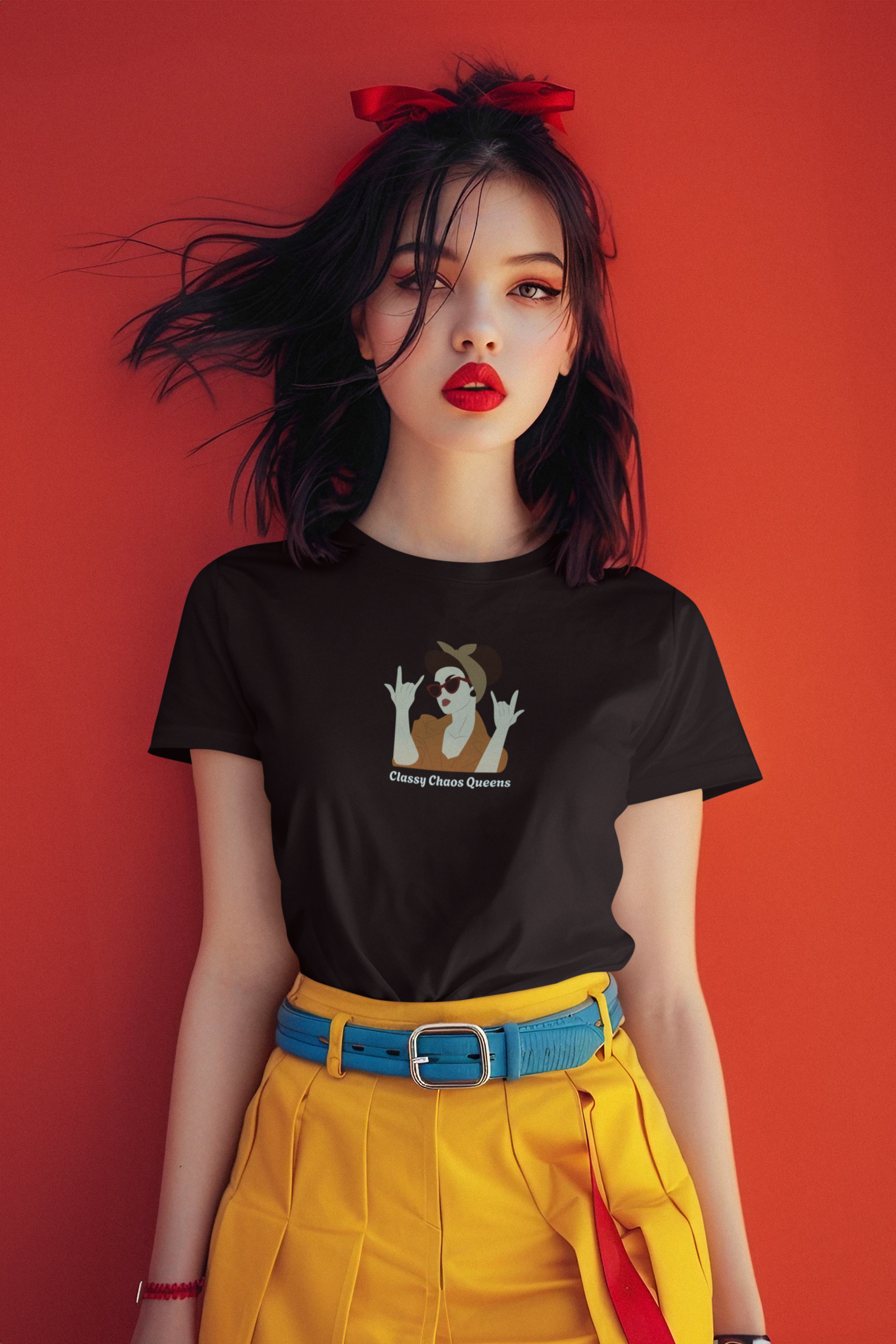 CLASSY CHAOS QUEENS-Women’s Graphic T-Shirt