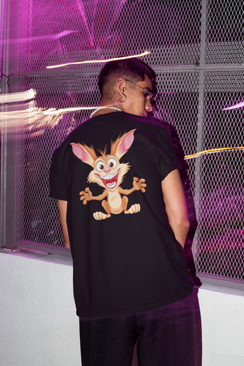 Frenzy Logo Tee — Bold Orange Streetwear T‑Shirt
